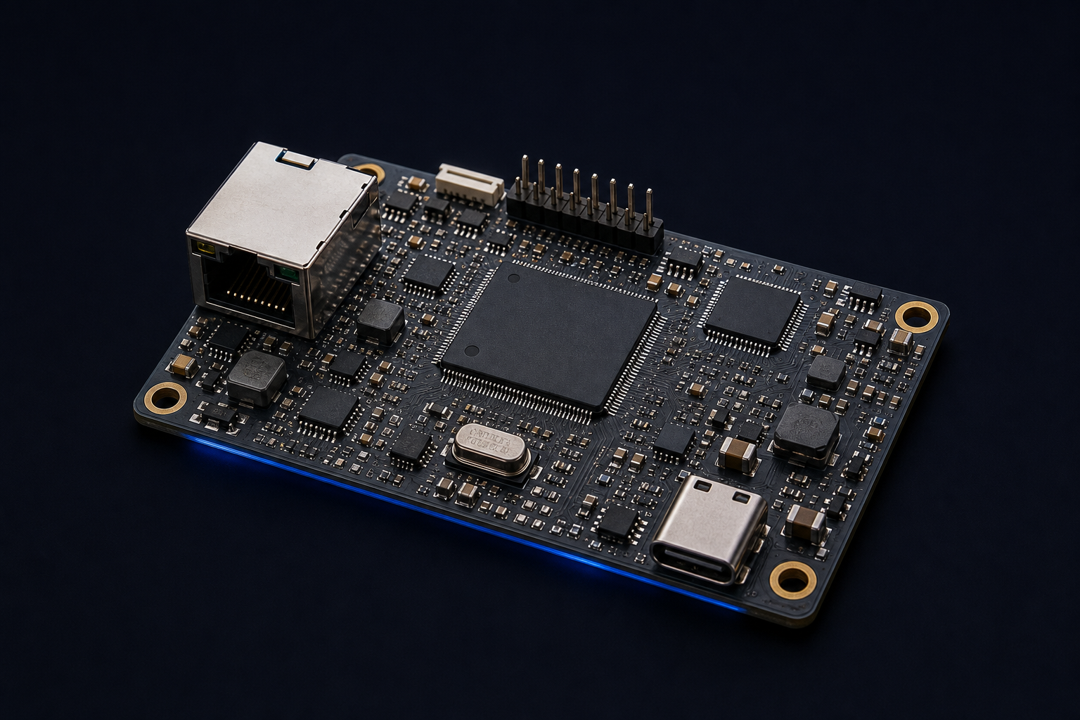 Industrial Ethernet controller PCB candidate